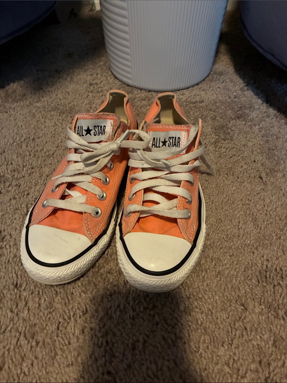 Converse All Star  WOMEN Peach colored Low Top Sneakers